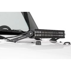 Rough Country LED Light Mount | Hood | 20" | Jeep Wrangler JK/Wrangler Unlimited (07-18)