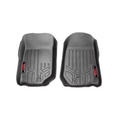 Rough Country Floor Mats | Front | Jeep Wrangler TJ (97-06)/Wrangler Unlimited (04-06)