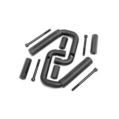 Rough Country Grab Handles | Steel | Front | Black | Jeep Wrangler JK/Wrangler Unlimited (07-18)