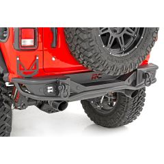 Rough Country Rear Bumper | Tubular | Jeep Wrangler JL (18-26)/Wrangler Unlimited (18-26)