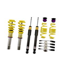 KW V1 Coilover Kit Bundle Audi A4, S4 (B8) with electronic damping control Sedan FWD + Quattro; all engines
