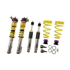 KW V1 Coilover Kit Ford Mustang incl. GT and Cobra; front and rear coilovers