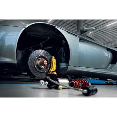 KW HLS with V5 Porsche Carrera GT (980) - including HLS4; Special Edition with Red & Blue Springs