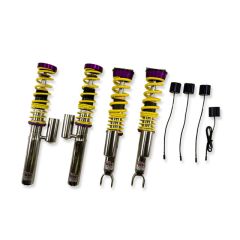 KW V3 Coilover Kit Bundle Porsche 911 (997) Carrera, Carrera S Convertible, with PASM