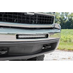 Rough Country LED Light Mount | Bumper | 20" | Chevy Silverado 1500 (07-13)/Silverado 2500 HD (07-10)