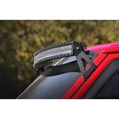 Rough Country LED Light Mount | Upper Windshield | 50" Curved | Jeep Cherokee XJ (84-01)
