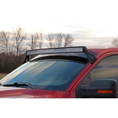 Rough Country LED Light Mount | Upper Windshield | 54" Curved | Ford F-150 2WD/4WD (04-14)