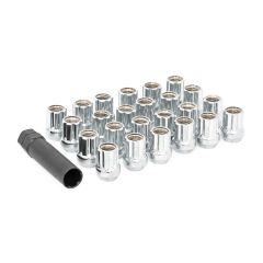 Rough Country M14 x 2.0 Lug Nut Set of 24 | Chrome | Open End