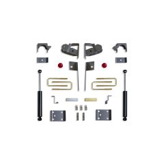 MaxTrac 2019-2025 SILVERADO/SIERRA 1500 5" REAR LOWERING BOX KIT