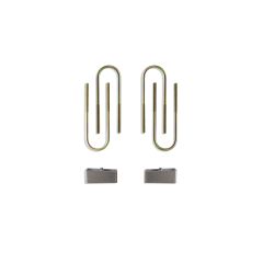 MaxTrac 1982-2004 S10/SONOMA | 1982-1997 BLAZER/JIMMY 2WD 2" LOWERING BLOCKS W/ U-BOLTS