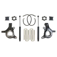 MaxTrac 2007-2016 SILVERADO/SIERRA 1500 2WD 6" LIFT KIT (MAX TRAC SHOCKS) (CAST STEEL ARMS)