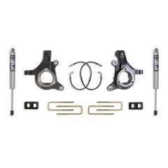 MaxTrac 2007-2016 SILVERADO/SIERRA 1500 2WD 3" LIFT KIT (FOX SHOCKS) (CAST STEEL ARMS)