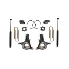 MaxTrac 2016-2018 SIILVERADO/SIERRA 1500 2WD 7" LIFT KIT (MAX TRAC SHOCKS) (STAMPED STEEL ARMS)
