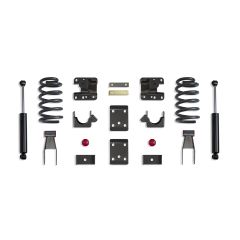 MaxTrac 2014-2018 SILVERADO/SIERRA 1500 2WD/4WD 2"/4" LOWERING KIT (COILS, SINGLE CAB)