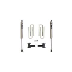MaxTrac 2009-2013 F-150 2WD 4" REAR LIFT BOX KIT W/ FOX SHOCKS
