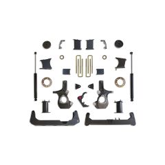MaxTrac 2014-2018 SILVERADO/SIERRA 1500 2WD/4WD 7" CROSSMEMBER LIFT KIT (STAMPED STEEL OR ALUMINUM ARMS)
