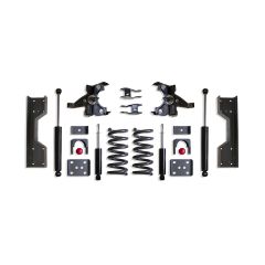 MaxTrac 1988-1998 SILVERADO/SIERRA 1500 2WD 4"/6" LOWERING KIT (V8, LD ROTORS)