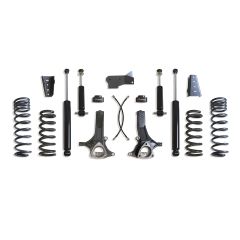 MaxTrac 2009-2024 RAM 1500 (5-LUG) 2WD 6.5" LIFT KIT (MAX TRAC SHOCKS, ECODIESEL)