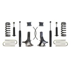 MaxTrac 2002-2008 RAM 1500 2WD 7" LIFT KIT (MAX TRAC SHOCKS, 4.7L)