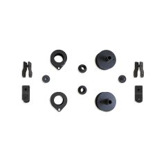 MaxTrac 2018-2025 JEEP JL WRANGLER (INCL. 4XE HYBRID) 2.5"/2" SPACER KIT W/ SHOCK EXTENDERS
