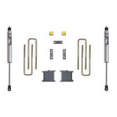 MaxTrac 2007-2021 TUNDRA 2WD 4" REAR LIFT BOX KIT W/ FOX SHOCKS