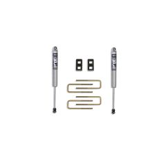 MaxTrac 2007-2016 GM 1500 2WD 1" REAR LIFT BOX KIT | 2019-2024 GM 1500 2WD 2" REAR LIFT BOX KIT W/ FOX SHOCKS
