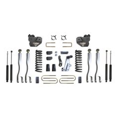 MaxTrac 2013-2018 RAM 3500 4WD DIESEL 4" LIFT KIT W/ 4-LINKS (MAX TRAC SHOCKS)