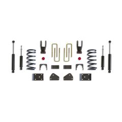 MaxTrac 2002-2008 RAM 1500 2WD 2"/4" LOWERING KIT (4DR, V8)