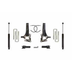 MaxTrac 2009-2014 F-150 2WD 4" LIFT KIT (MAX TRAC SHOCKS)