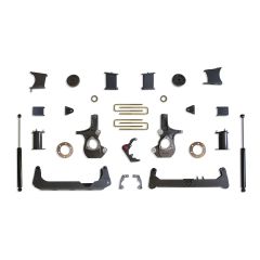 MaxTrac 2014-2016 SILVERADO/SIERRA 1500 2WD/4WD 7" CROSSMEMBER LIFT KIT (CAST STEEL ARMS)