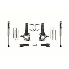 MaxTrac 2009-2014 F-150 2WD 4" LIFT KIT (FOX SHOCKS)