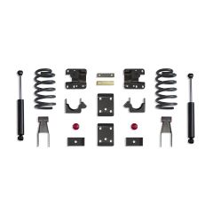 MaxTrac 2014-2018 SILVERADO/SIERRA 1500 2WD/4WD 2"/4" LOWERING KIT (COILS, EXT/CREW CAB)