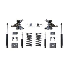 MaxTrac 1988-1998 SILVERADO/SIERRA 1500 2WD 3"/5" LOWERING KIT (V8, HD ROTORS)
