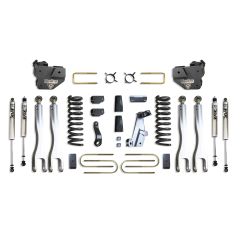 MaxTrac 2013-2018 RAM 3500 4WD DIESEL 4" LIFT KIT W/ 4-LINKS (FOX SHOCKS)