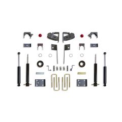 MaxTrac 2019-2025 SILVERADO/SIERRA 1500 2WD/4WD 2"/4" LOWERING KIT (STRUTS)