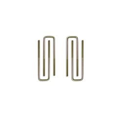 MaxTrac 2004-2020 F-150 2WD SQUARE U-BOLTS (12.5" X 3.125" X 9/16") (FITS 5" BLOCKS)