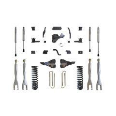 MaxTrac 2017-2022 F-250/F-350 4WD DIESEL 6" LIFT KIT W/ 4-LINKS (FOX SHOCKS)