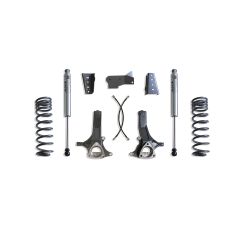 MaxTrac 2009-2024 RAM 1500 (5-LUG) 2WD 4.5" LIFT KIT (FOX SHOCKS)