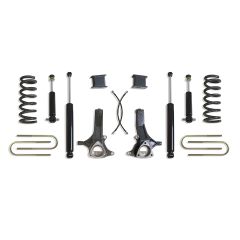 MaxTrac 2002-2008 RAM 1500 2WD 7" LIFT KIT (MAX TRAC SHOCKS, 5.7L)