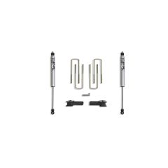 MaxTrac 2009-2014 F-150 2WD 2" REAR LIFT BOX KIT W/ FOX SHOCKS