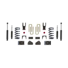 MaxTrac 2002-2008 RAM 1500 2WD 2"/4" LOWERING KIT (4DR, V6)