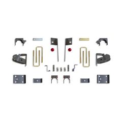 MaxTrac 2019-2025 SILVERADO/SIERRA 1500 4" FLIP KIT