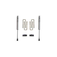 MaxTrac 2004-2024 TITAN 2WD 2" REAR LIFT BOX KIT W/ FOX SHOCKS