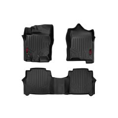 Rough Country Floor Mats | FR & RR | Crew Cab | Nissan Titan (17-24)/Titan XD (16-24)