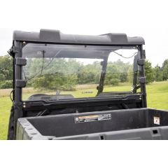 Rough Country Rear Cab Panel | Scratch Resistant | Mid Size | Polaris Ranger 500/Ranger 800 Mid-Size