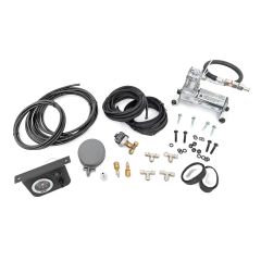 Rough Country Onboard Air Bag Compressor Kit w/Gauge