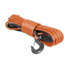 Rough Country Synthetic Rope | 3/8 Inch | 85 Ft | Orange