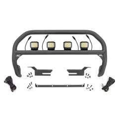 Rough Country Nudge Bar | 3 Inch Wide Angle Led (x4) | Ford Bronco 4WD (2021-2026)