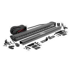 Rough Country LED Light Kit | Bumper Mount | 20" Black Single Row | Ford Ranger (19-23)