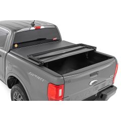 Rough Country Soft Tri-Fold Bed Cover | 5' Bed | Ford Ranger 2WD/4WD (2019-2023)